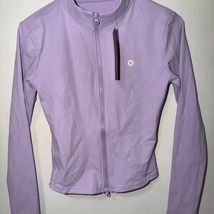 Astoria Activewear Lavender Zip-Up Jacket